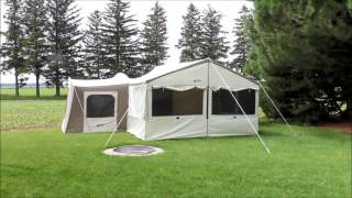 Kodiak Grand Cabin Canvas Tent [upl. by Sudoeht]