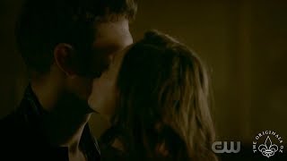 The Originals 5x09 Hope kisses Klaus on the cheek [upl. by Eldreeda]