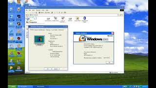 Windows XP Theme for Windows 2000 with Extended Kernel Demo [upl. by Eedeed]