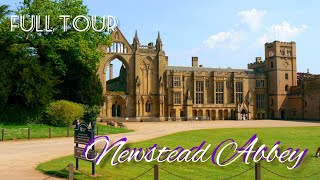 Newstead Abbey the Gothic Home of Poet Lord Byron We take a full Tour of the interior [upl. by Chor]