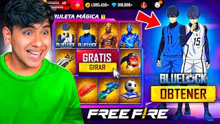 NUEVA COLABORACIÓN DE FREE FIRE 😱 BLUE LOCK [upl. by Pilif474]