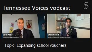 American Federation for Children Fellow Shaka Mitchell talks school choice and vouchers  Tennessean [upl. by Annoit]