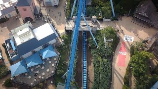 Griffon  Busch Gardens Williamsburg  Front Row 4K HD POV  May 2023 [upl. by Procora]