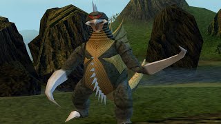 Godzilla Save The Earth  Gigan Action Mode Hard PS2 [upl. by Sigismond]