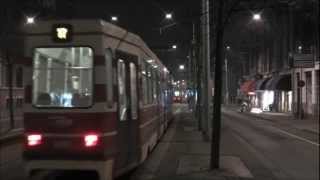 Haagse trams by night  HD [upl. by Eendys]