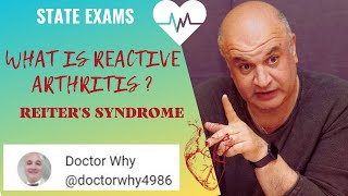 What is Reactive Arthritis Reiters Syndrome How to Answer Exam Questions [upl. by Cannice]