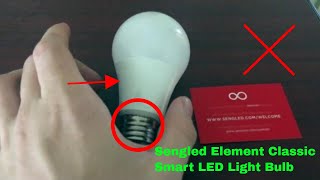 ✅ How To Use Sengled Element Classic Smart LED Light Bulb Review [upl. by Yeldahc387]