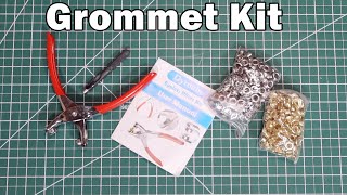 Dyroubo Grommet Eyelet Pliers Kit [upl. by Atnoved]