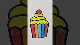 Draw cake  cake drawing art cakedrawing shorts [upl. by Ilsel162]