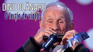 Romanii Au Talent 2022 Dinu Blanaru a oferit o lectie de viată pe scena de la quotRomanii au talentquot [upl. by Ikkiv899]