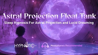 Sleep Hypnosis For Astral Projection and Lucid Dreaming Sensory Deprivation Tank Metaphor [upl. by Carlyn634]