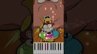 Piano Tutorial Animation I saved the Pou of Colors 3 diamondwow [upl. by Aholla]