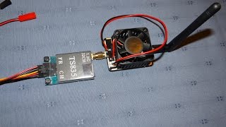 TS835 with Booster Amplifier 58Ghz 45W for FPV [upl. by Ataynik]