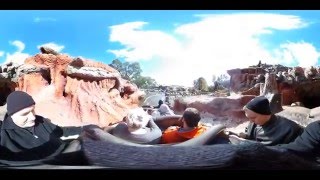 360° Ride on Splash Mountain at Disneys Magic Kingdom [upl. by Prud]