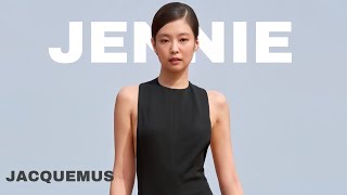 Jennie runway debut at Jacquemus La Casa Fashion Show in Italy [upl. by Capp826]