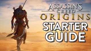 ASSASSINS CREED ORIGINS Assassin STARTER Guide 10 Tips for a Head Start in Origins [upl. by Nellir]