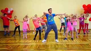 Zumba Kids easy dance  I like to move it [upl. by Ellon]