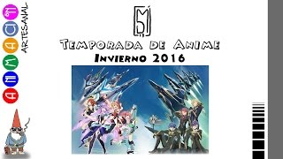 103  ANIME DE INVIERNO 2016 Trailer [upl. by Allecsirp]