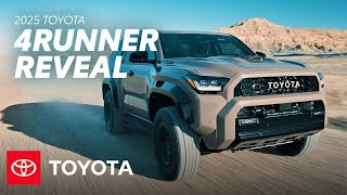 2025 Toyota 4Runner Reveal amp Overview  Toyota [upl. by Amuh113]