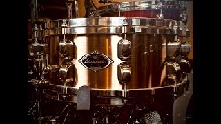 Tama Starclassic Copper 14x55 Snare SCS1455H LOW Tuning [upl. by Oinesra604]