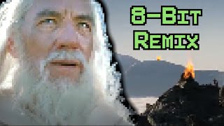 The Lord of the Rings  The Lighting of the Beacons  But as a Retro Video Game 8 bit music [upl. by Natsyrk325]