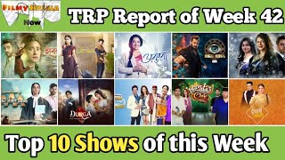 FMN TRP Report of Week 42  Top 10 Popular Shows of this Week [upl. by Faunia]