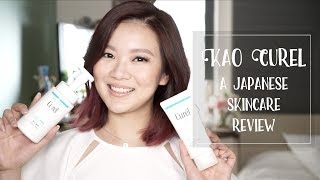 First Impressions and Review Curel Japanese Skincare for Dry Skin [upl. by Ner]