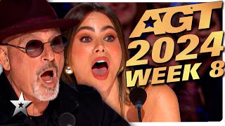 Americas Got Talent 2024 ALL AUDITIONS  Week 8 [upl. by Jamill951]