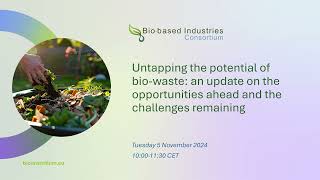 Untapping the potential of biowaste webinar [upl. by Gamages373]