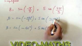 TRIGONOMETRIE Comment simplifier une expression trigonométriqueMaths 1ère S [upl. by Cody]