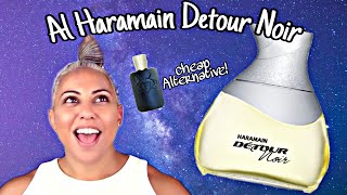 Al Haramain Detour Noir REVIEW  Layton on the CHEAP  Glam Finds  Fragrance Reviews [upl. by Anrym414]