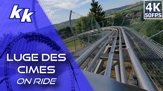 Luge des Cimes Station de Métabief 2022 On ride4K 50 fps [upl. by Billmyre918]