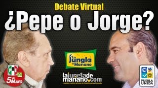 ¿Pepe o Jorge Debate Virtual  La Jungla de Mariano [upl. by Arremat261]