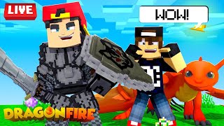 Minecraft Dragon Fire LIVE 4 [upl. by Adaliah]