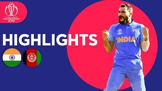 Afghanistan SO Close To Upset  India v Afghanistan  Match Highlights  ICC Cricket World Cup 2019 [upl. by Ayiak]