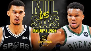 The EPiC Duel Between Giannis x Victor Wembanyama You Dont Wanna Miss  Jan 4 2023  FreeDawkins [upl. by Annalee649]