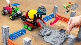 diy mini truck house building construction science project  sunfarming7533  sanocreator [upl. by Lennej]