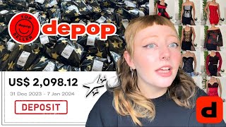 how to become TOP DEPOP SELLER in 2024 [upl. by Eitsud811]