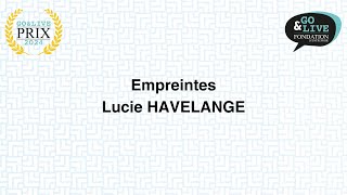 Projet Empreintes par Lucie Havelange  PFE240014 [upl. by Nomra213]