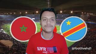 Morocco vs DR Congo prediction  Africa Cup of Nations Group F Round 2 [upl. by Odama714]