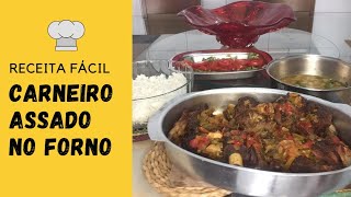 Receita de carneiro assado no forno  Fácil e Simples [upl. by Ttoille454]