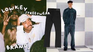 More quotAFFORDABLE lowkey streetwear brands you should know [upl. by Aisinoid156]