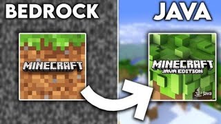 How to Convert Minecraft POCKET EDITION to JAVA EDITION 120 With 1 MODS  MCPE into JAVA 120 [upl. by Lepper]