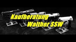 TestberichtKaufberatungÜbersicht Walther Schreckschusswaffen P99 P22Q P22 P88 PP [upl. by Yeznil]