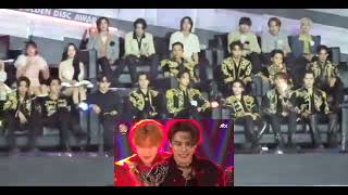 IDOLS REACTION TO STRAY KIDS GDA 2024 MEGAVERSE SCLASS HALL OF FAME 240106 [upl. by Berlauda896]