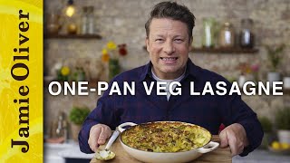 OnePan Scruffy Veg Lasagne  Jamie Oliver [upl. by Burtie]