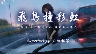 Superluckyqi  徐梓淳  飛鳥撞彩虹「你像 飛鳥撞進彩虹 撲到我的懷中」【動態歌詞PinyinLyrics】♪ [upl. by Nivets342]