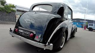 1948 Daimler DB18 Saloon Exhaust Sound [upl. by Gibbeon]