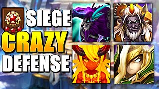 This Guilds ZERATU Defense Teams Made Me So Nervous Summoners War G3 Siege [upl. by Imyaj]