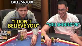 Poker Player Loses Everything After Disgusting Live Read HustlerCasinoLive [upl. by Eelram709]